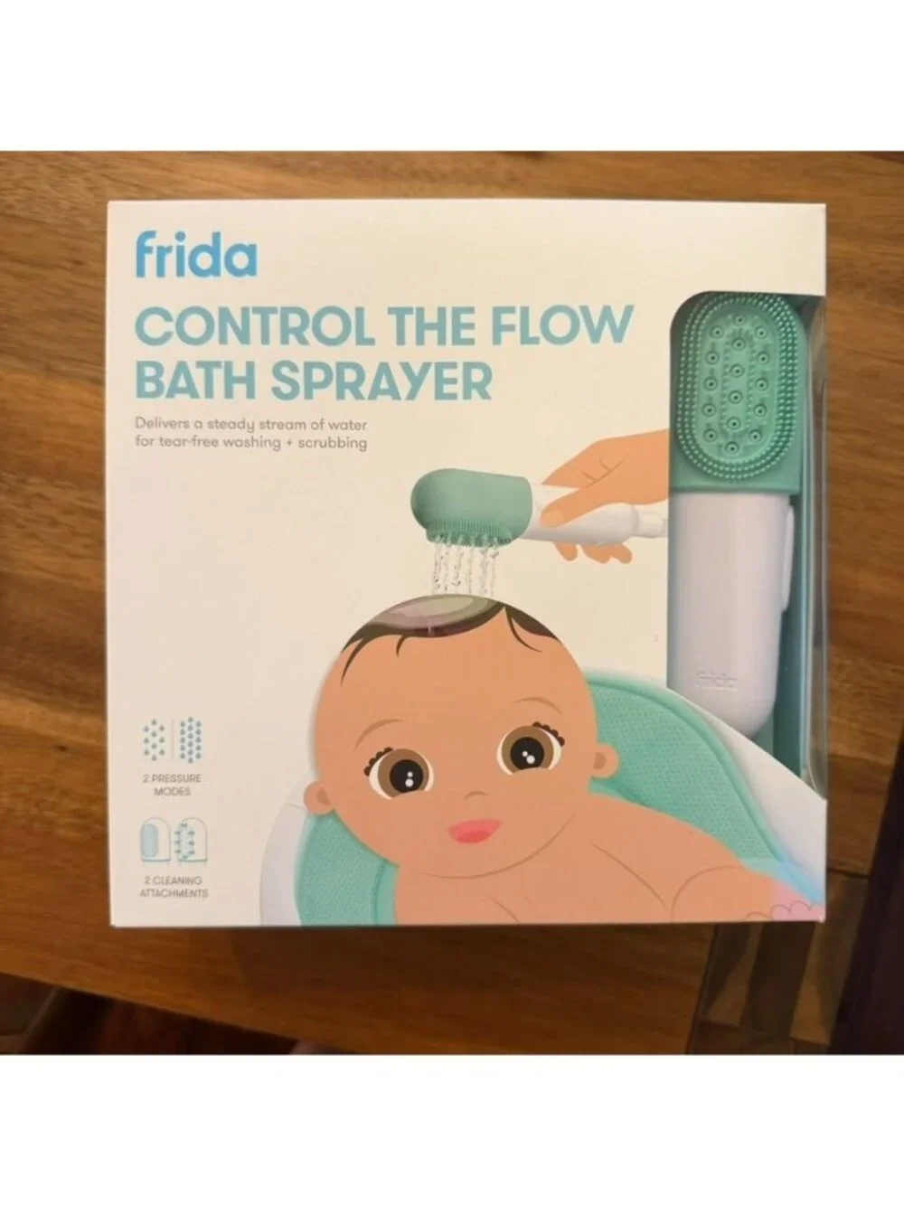 Frida Control The Flow Bath Sprayer Newborn Toddler NIB